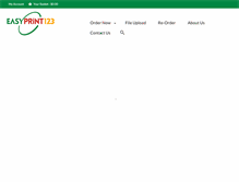 Tablet Screenshot of easyprint123.com